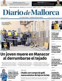 Portada Diario de Mallorca 2026-01-16