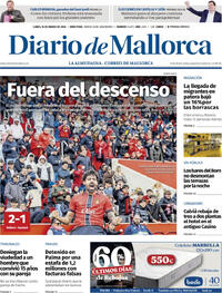Portada Diario de Mallorca 2026-03-16