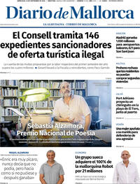 Portada Diario de Mallorca 2026-09-16