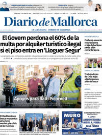 Portada Diario de Mallorca 2026-06-17