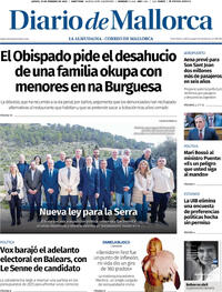Portada Diario de Mallorca 2026-02-19