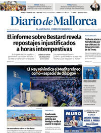 Portada periódico Diario de Mallorca Portada periódico Diario de Mallorca