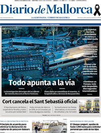 Portada Diario de Mallorca 2026-01-20