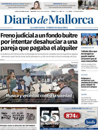 Portada Diario de Mallorca 2026-04-20