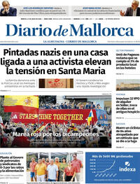 Portada Diario de Mallorca 2026-07-21