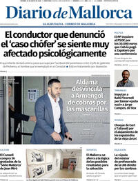 Portada Diario de Mallorca 2026-05-22