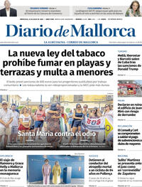 Portada Diario de Mallorca 2026-07-22