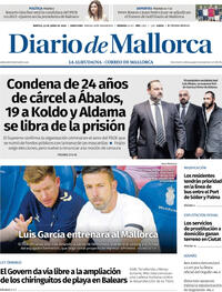 Portada Diario de Mallorca 2026-06-23