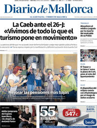 Portada Diario de Mallorca 2026-07-23