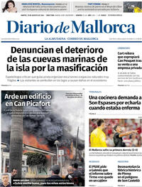 Portada Diario de Mallorca 2026-08-25