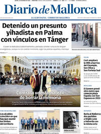 Portada Diario de Mallorca 2026-03-26