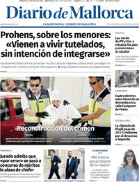 Portada Diario de Mallorca 2026-05-27