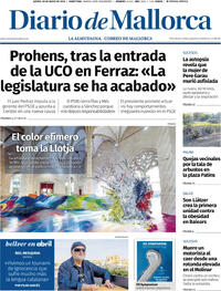 Portada Diario de Mallorca 2026-05-28