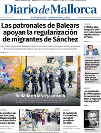 Portada Diario de Mallorca 2026-01-29