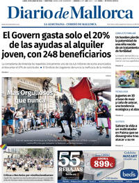 Portada Diario de Mallorca 2026-06-29