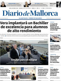 Portada Diario de Mallorca 2026-04-30