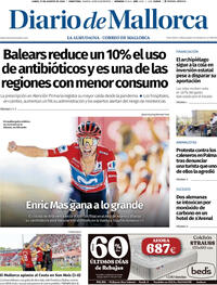 Portada Diario de Mallorca 2026-08-31
