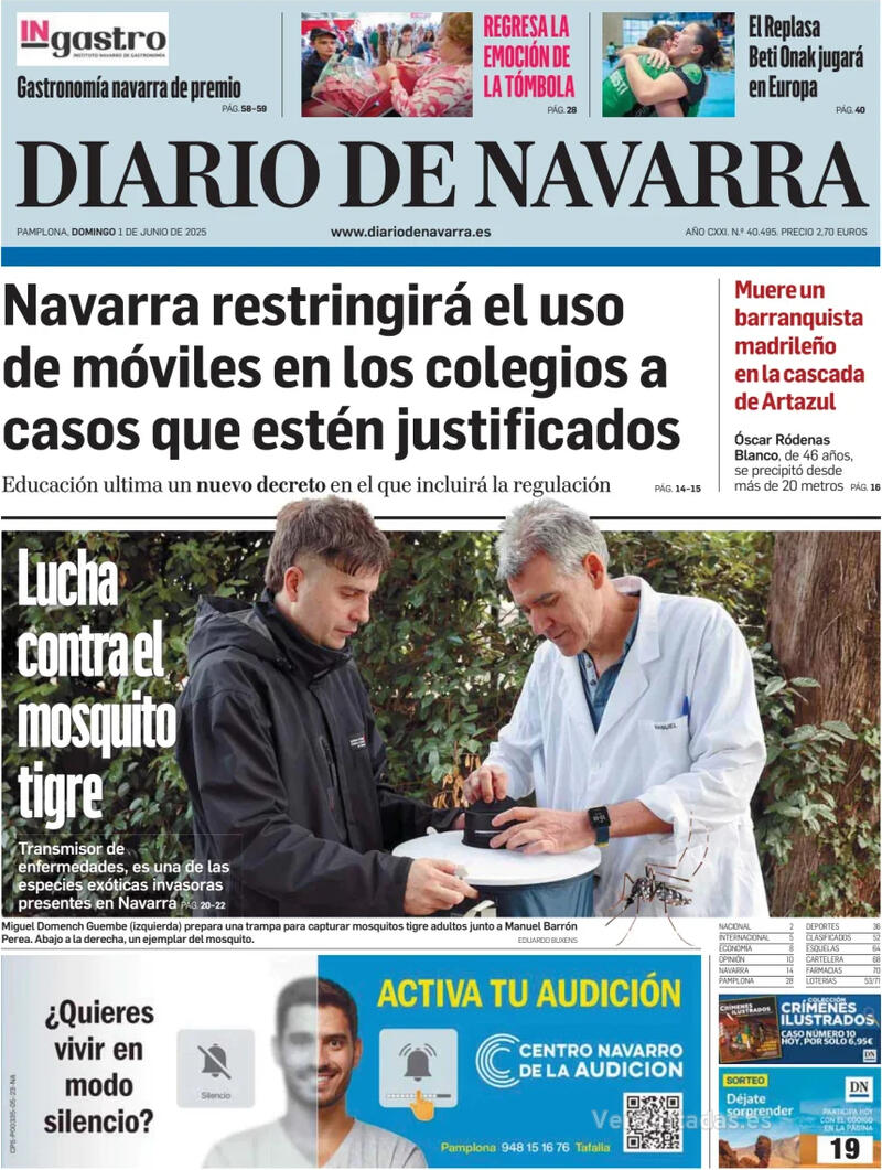 Portada Hoy 2025-06-01