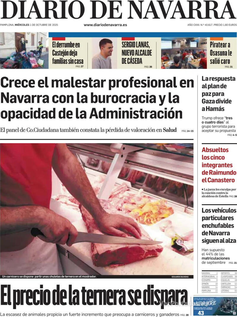 Portada Hoy 2025-10-01