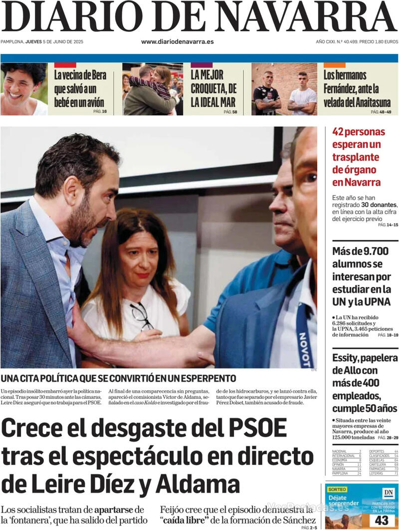 Portada Hoy 2025-06-05