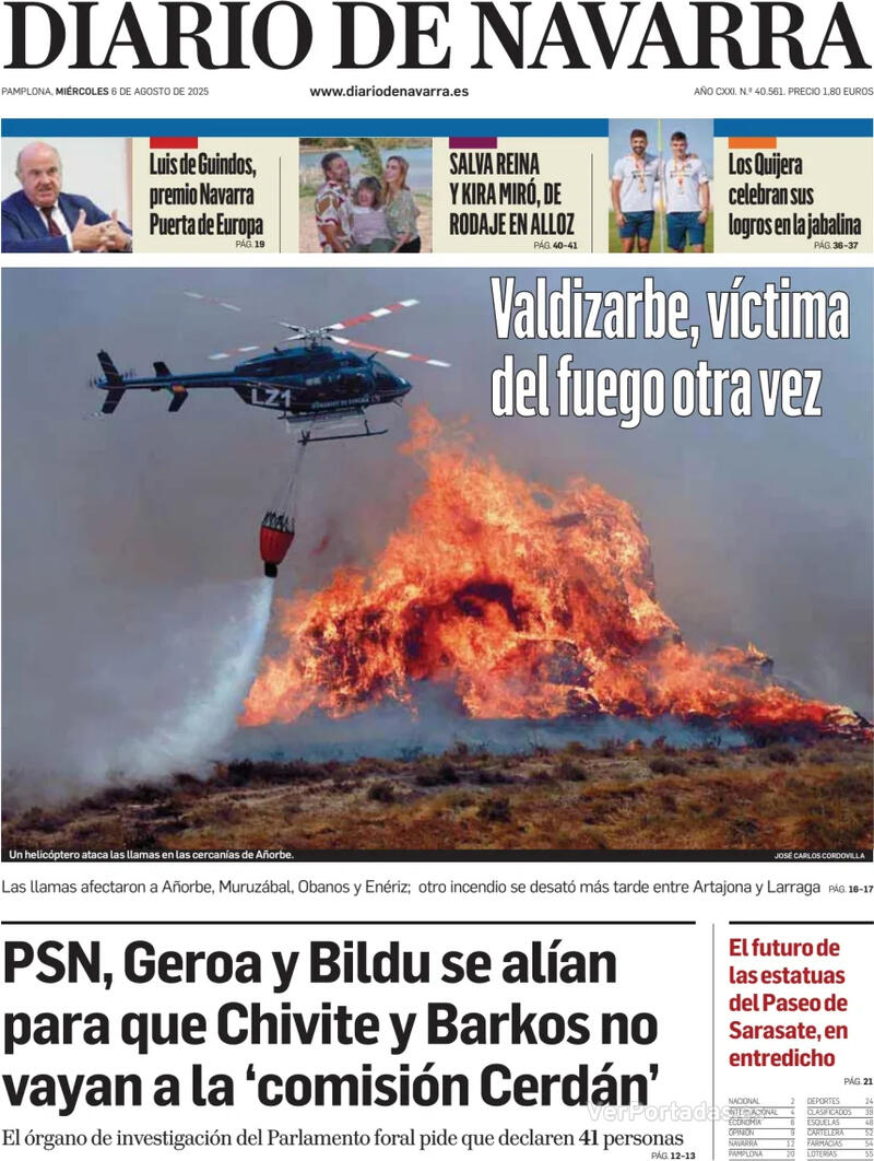 Portada Hoy 2025-08-06