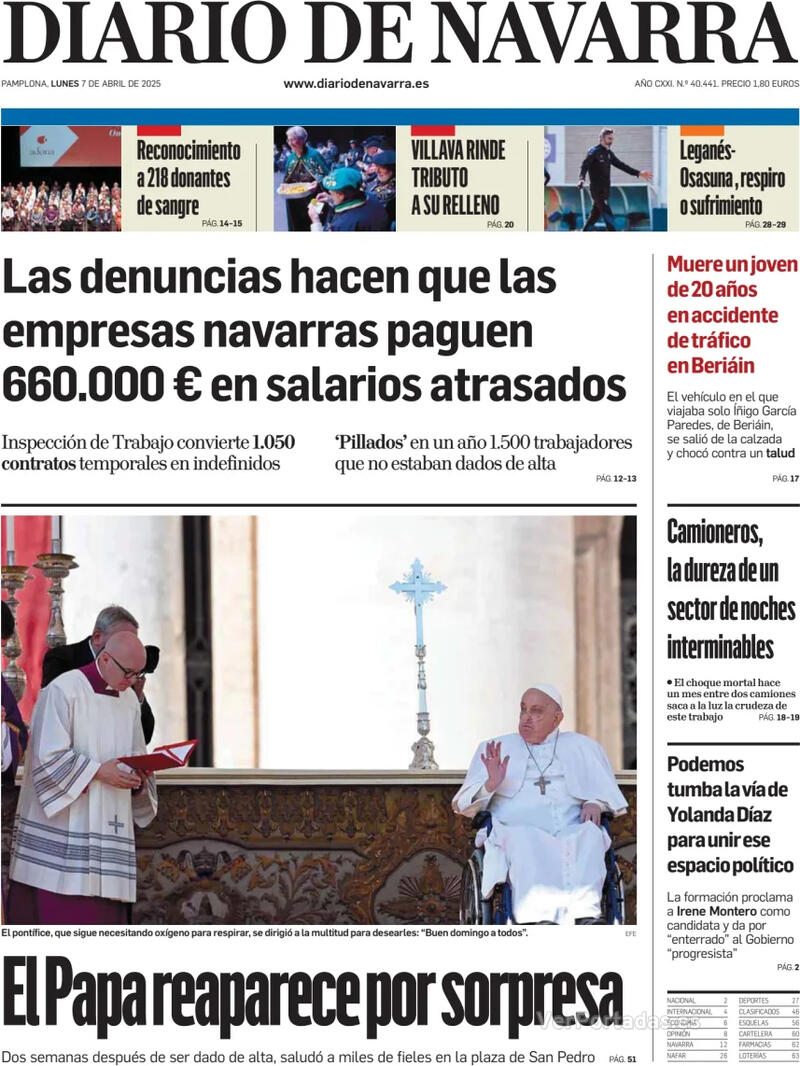 Portada Hoy 2025-04-07