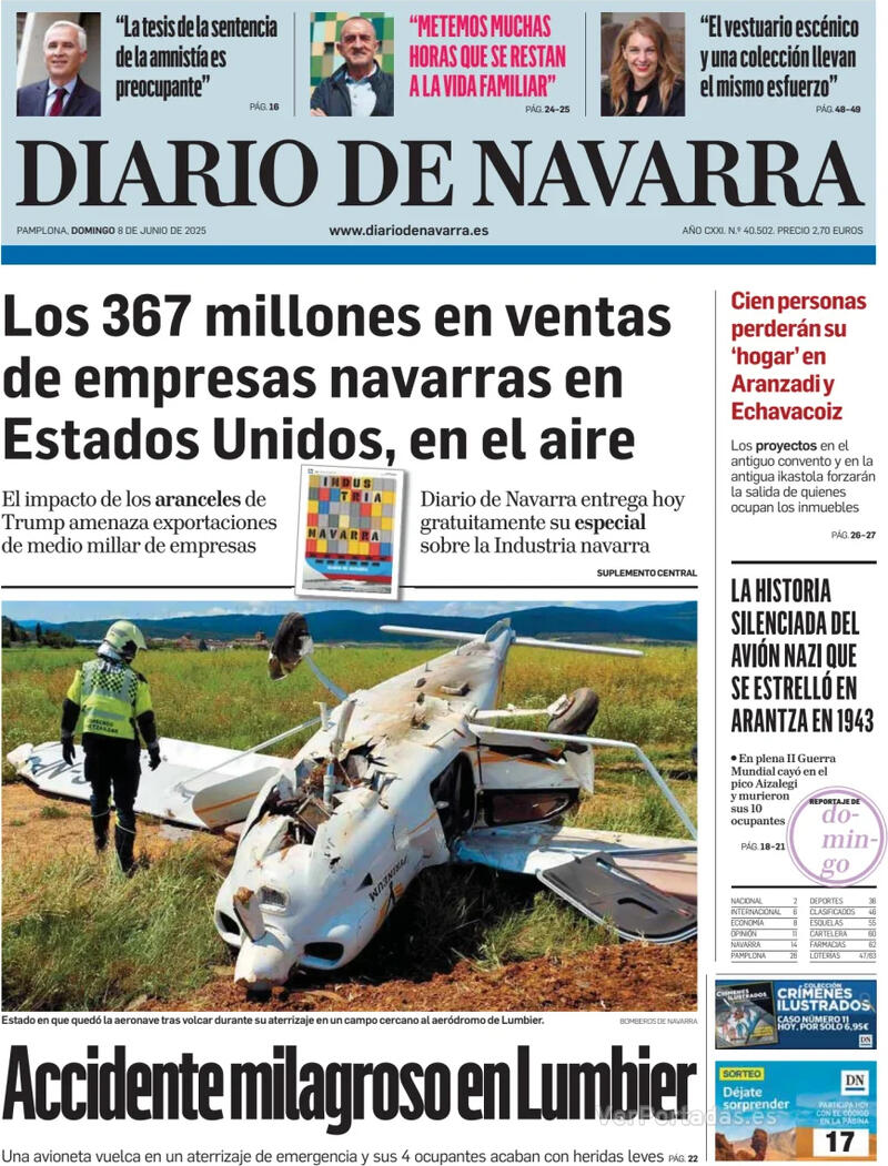 Portada Hoy 2025-06-08