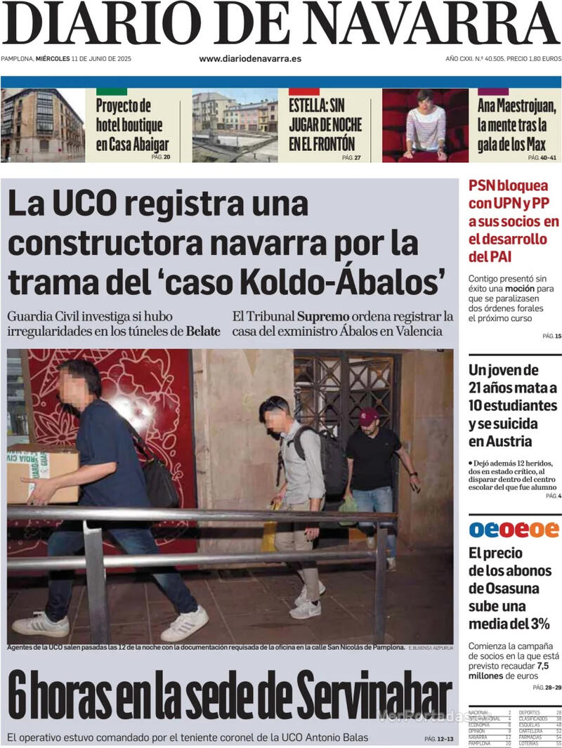 Portada Hoy 2025-06-11