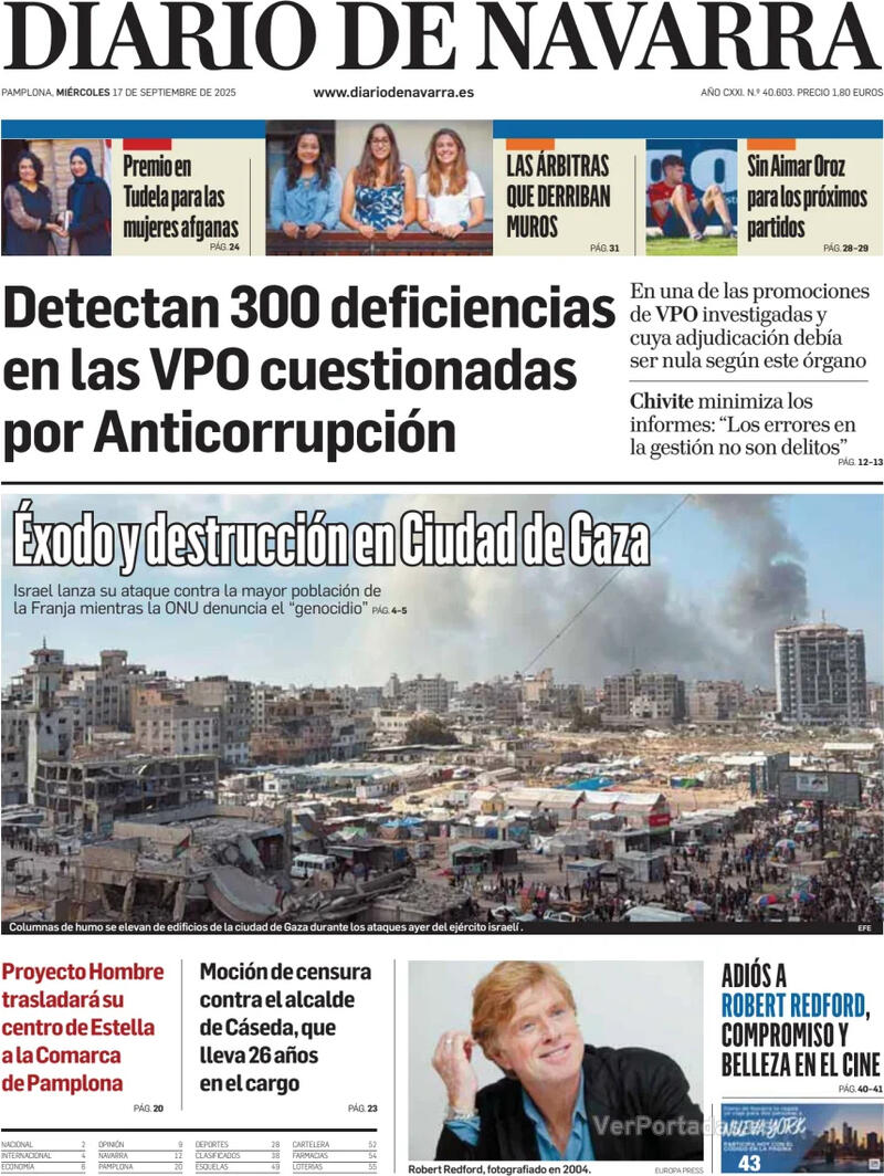 Portada Hoy 2025-09-17