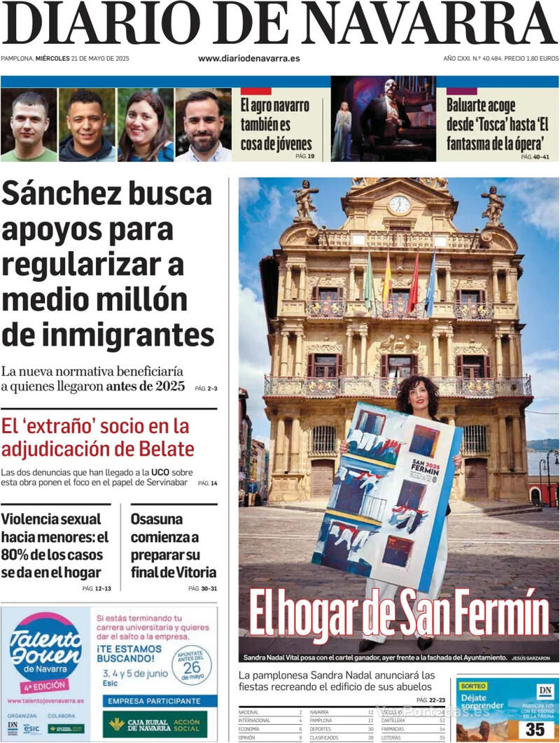 Portada Hoy 2025-05-21