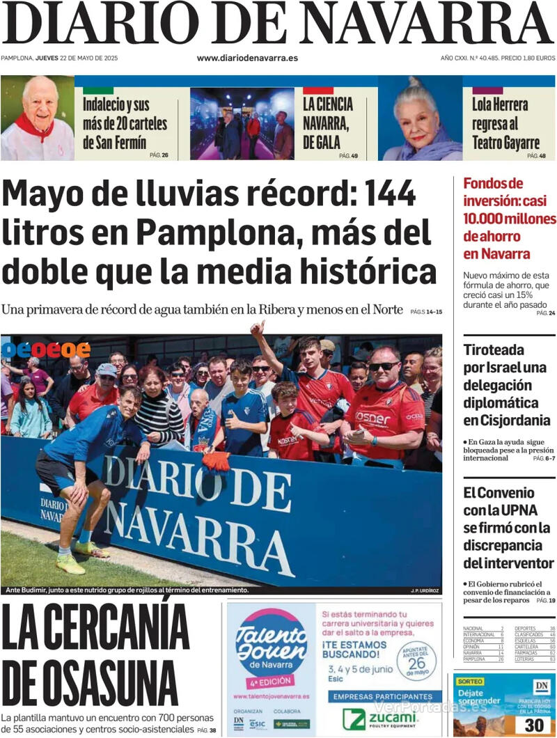Portada Hoy 2025-05-22