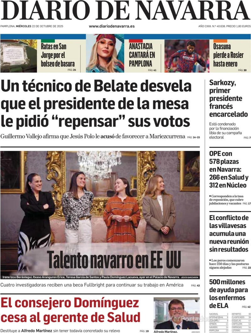 Portada Hoy 2025-10-22