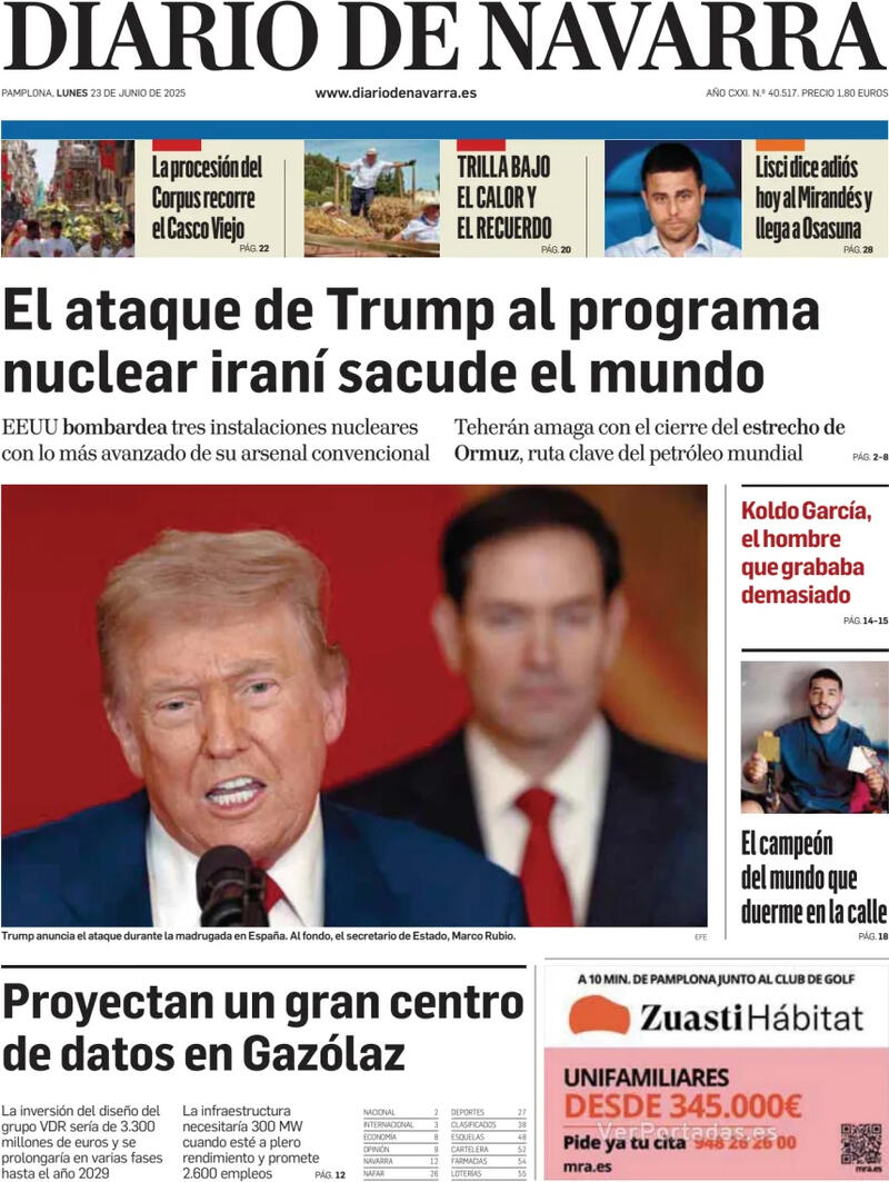 Portada Hoy 2025-06-23