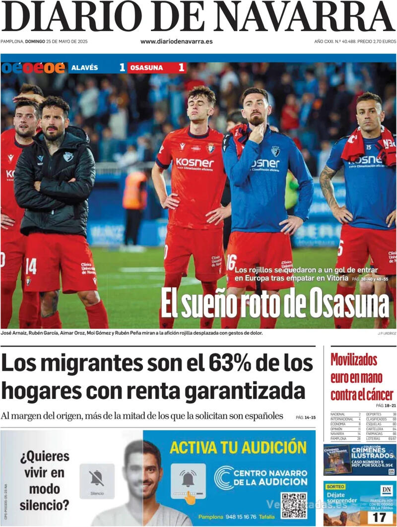 Portada Hoy 2025-05-25