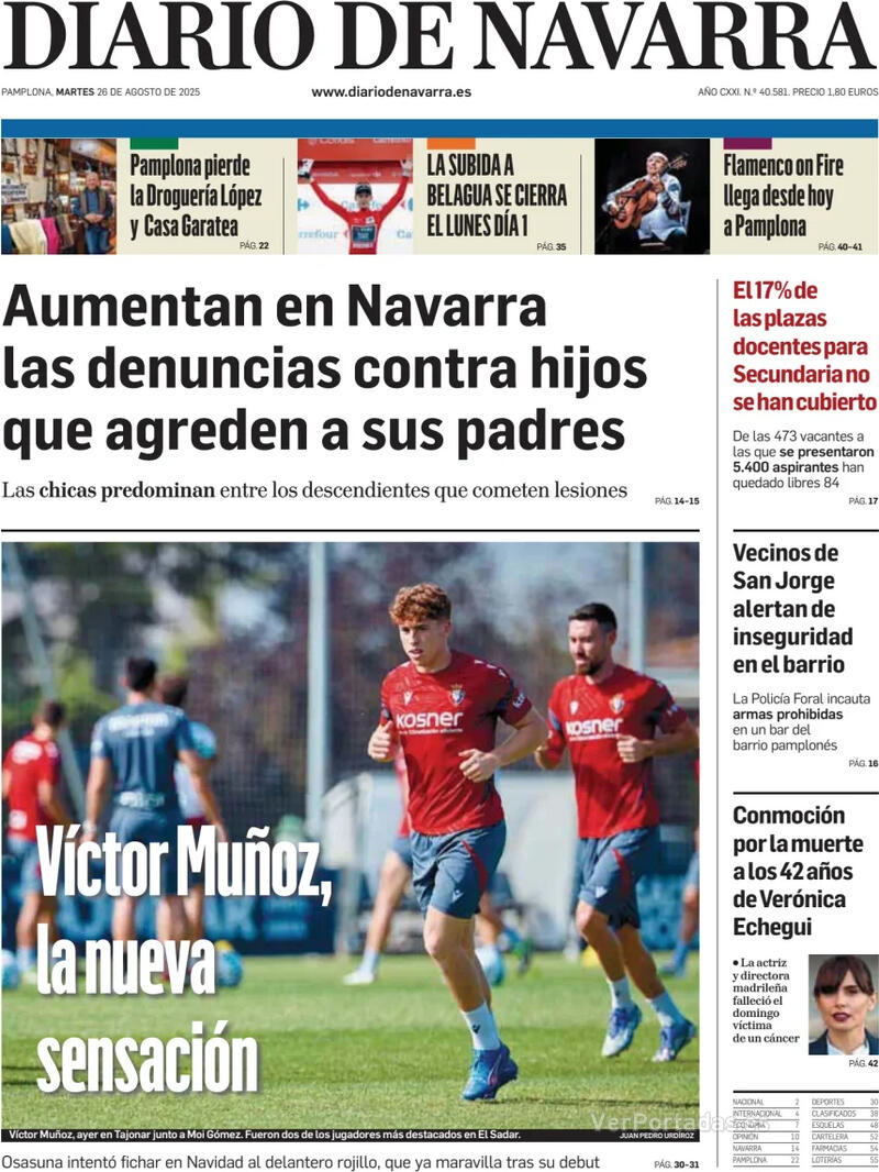 Portada Hoy 2025-08-26
