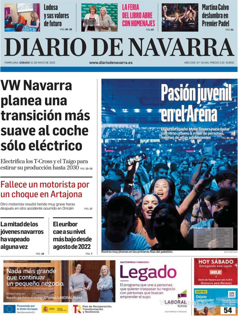 Portada Hoy 2025-05-31