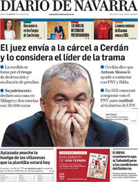 Portada Diario de Navarra 2025-07-01