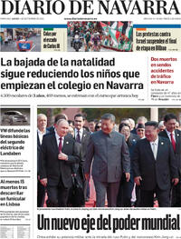 Portada Diario de Navarra 2025-09-04