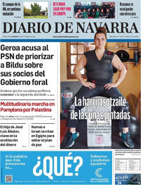 Portada Diario de Navarra 2025-10-05