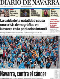 Portada Diario de Navarra 2025-10-06