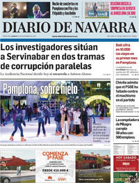 Portada Diario de Navarra 2025-12-13