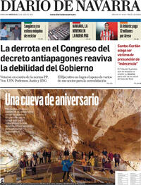 Portada Diario de Navarra 2025-07-23