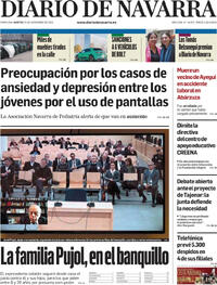 Portada Diario de Navarra 2025-11-25