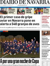 Portada Diario de Navarra 2025-10-29