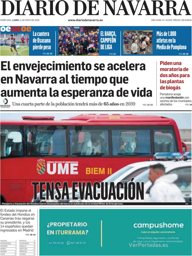 Portada Hoy 2026-05-11