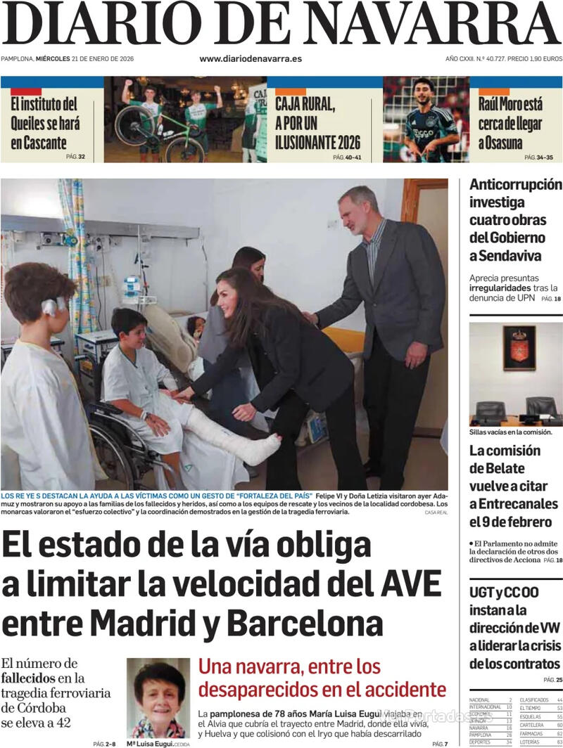 Portada Hoy 2026-01-21
