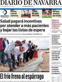 Portada Diario de Navarra 2026-04-01