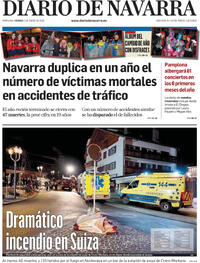 Portada Diario de Navarra 2026-01-02