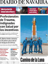 Portada Diario de Navarra 2026-04-02
