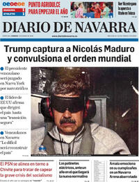 Portada Diario de Navarra 2026-01-04